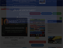 Tablet Screenshot of construelectrico.com